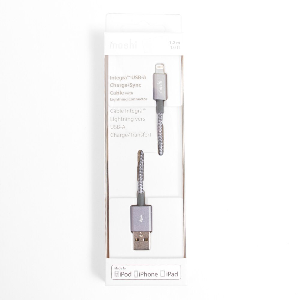 Moshi, Integra, USB To Lightning, Cable, Black